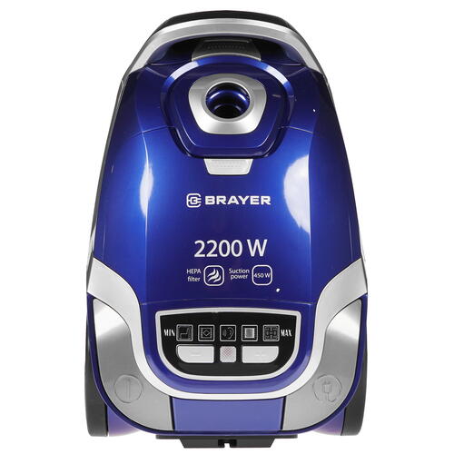 Купить Пылесос Brayer BR4222 синий  5313228. Характеристики, отзывы и цены в Донецке