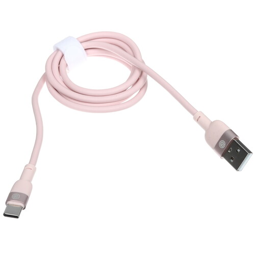 Купить Кабель круглый ВСЕГАЗИН USB Type-C - USB 2.0 Type-A розовый 1 м  5482480. Характеристики, отзывы и цены в Донецке