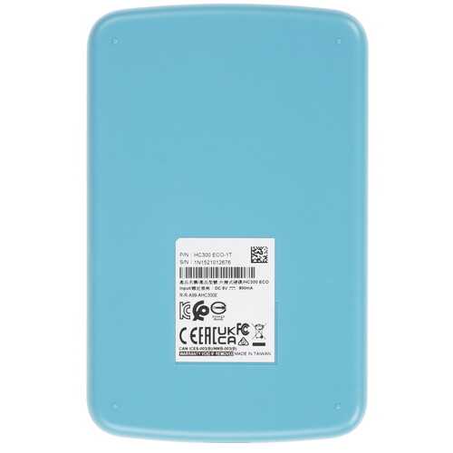 Купить 1 ТБ Внешний HDD ADATA HC300 ECO [AHC300E-1TU31-CGN]  5458356. Характеристики, отзывы и цены в Донецке