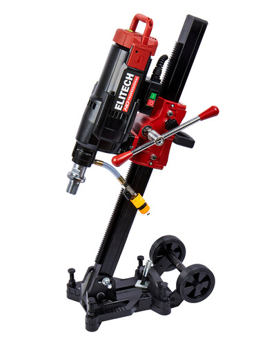 Купить Установка алмазного бурения ELITECH HD CDM 4620E [4580Вт, 205х500мм, 630об\мин, 1-1/4-7UNC, 20кг, кор, мок бурение, стойка 1м\45гр, пост.обор]  5472524. Характеристики, отзывы и цены в Донецке