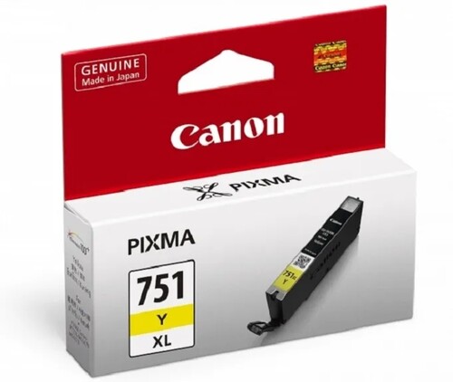 Купить Картридж Canon CLI-751XL желтый  9280940. Характеристики, отзывы и цены в Донецке