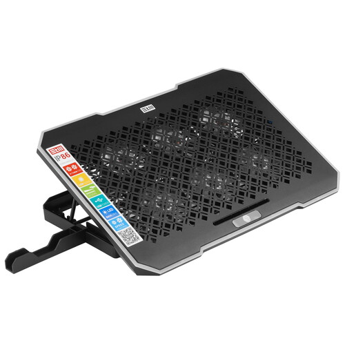 Купить Подставка для ноутбука STM IP86 черный  5607668. Характеристики, отзывы и цены в Донецке