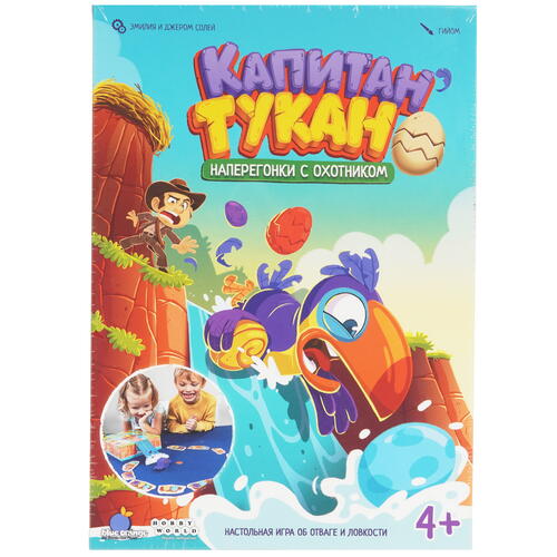 Купить Игра настольная "Капитан Тукан"  9087016. Характеристики, отзывы и цены в Донецке