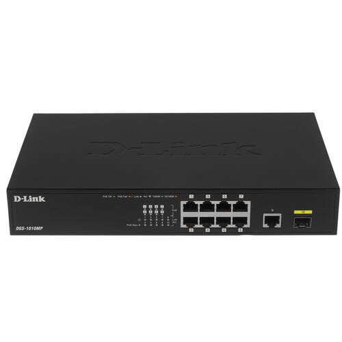 Купить Коммутатор D-Link DGS-1010MP  8139737. Характеристики, отзывы и цены в Донецке