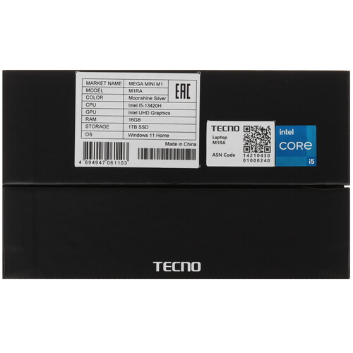 Купить Мини ПК Tecno MEGA MINI M1  5633190. Характеристики, отзывы и цены в Донецке