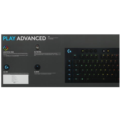 Купить Клавиатура проводная Logitech G813 [920-008994]  5412286. Характеристики, отзывы и цены в Донецке