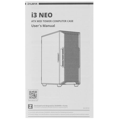 Купить Корпус ZALMAN i3 Neo  4859254. Характеристики, отзывы и цены в Донецке