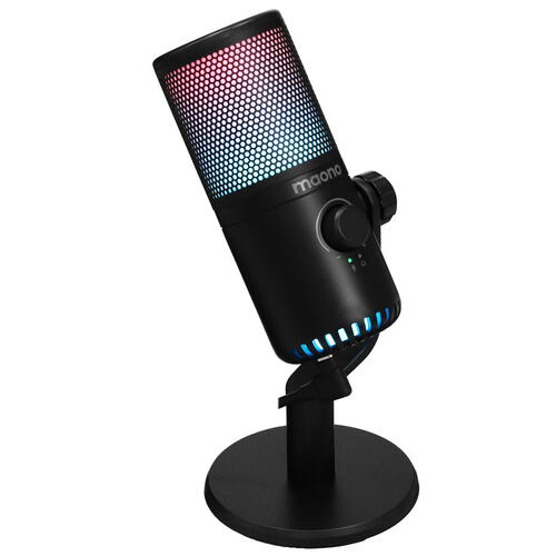 Купить Микрофон MAONO DM30 RGB черный  5402758. Характеристики, отзывы и цены в Донецке