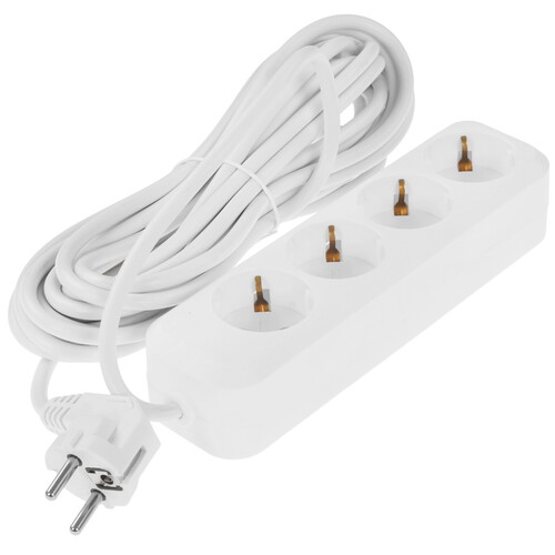 Купить Удлинитель TDM ELECTRIC Народный SQ1303-1408 белый  9277208. Характеристики, отзывы и цены в Донецке