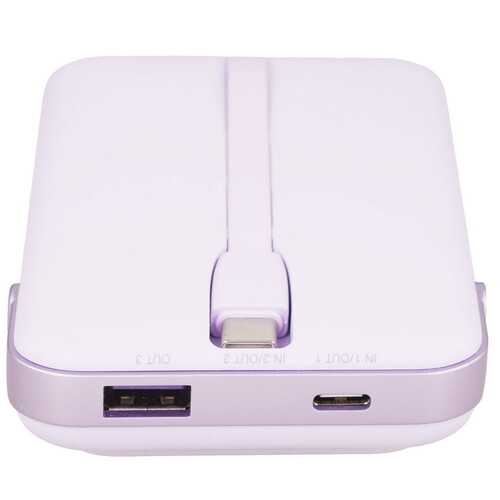Купить Портативный аккумулятор Ugreen PB511 сиреневый  5494210. Характеристики, отзывы и цены в Донецке