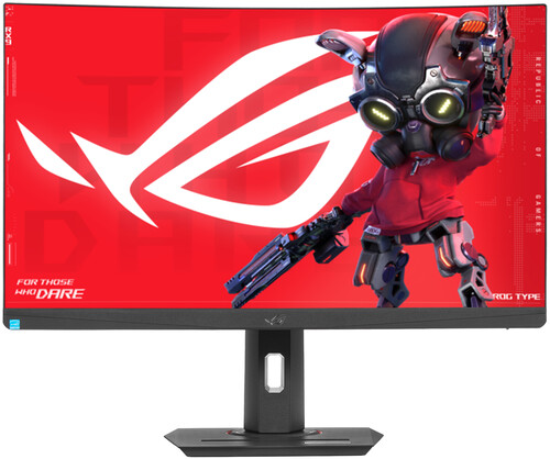Купить 27" Монитор ASUS ROG Strix XG27WCMS черный  5619431. Характеристики, отзывы и цены в Донецке