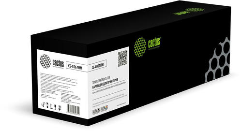 Купить Картридж лазерный Cactus CS-C067HM пурпурный, с чипом  9077705. Характеристики, отзывы и цены в Донецке