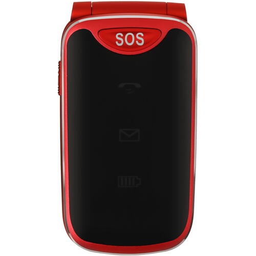 Купить Сотовый телефон Maxvi E6 красный/черный  4804449. Характеристики, отзывы и цены в Донецке