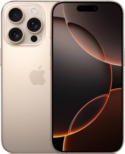 Купить 6.3" Смартфон Apple iPhone 16 Pro 256 ГБ бежевый  5491222. Характеристики, отзывы и цены в Донецке
