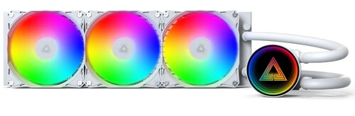 Купить Система охлаждения Montech LightFlow ARGB 360  белая  5635658. Характеристики, отзывы и цены в Донецке