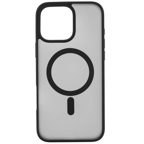 Купить Накладка  uBear Cloud Mag Case для Apple iPhone 16 Pro Max черный/прозрачный  5474401. Характеристики, отзывы и цены в Донецке
