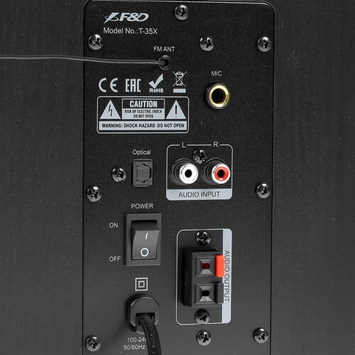Купить Колонки F&D T-35X черный  4755907. Характеристики, отзывы и цены в Донецке