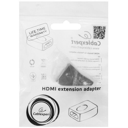 Купить Переходник  Cablexpert HDMI - HDMI  1331153. Характеристики, отзывы и цены в Донецке