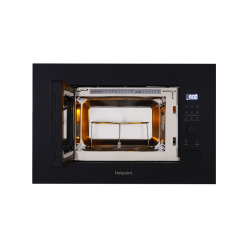 Купить Встраиваемая микроволновая печь Hotpoint MF20G BL H черный  9292303. Характеристики, отзывы и цены в Донецке