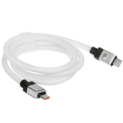 Купить Кабель круглый Baseus USB Type-C - USB Type-C белый 1 м  9167151. Характеристики, отзывы и цены в Донецке