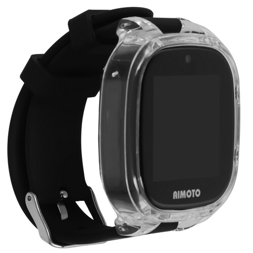 Купить Детские часы Кнопка Жизни Aimoto Crystal черный  5483775. Характеристики, отзывы и цены в Донецке