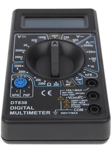 Купить Мультиметр TEK DT 838  1118132. Характеристики, отзывы и цены в Донецке