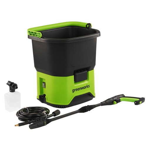 Купить Мойка высокого давления GreenWorks GDC40 40V , Без АКБ , Без ЗУ  5625992. Характеристики, отзывы и цены в Донецке