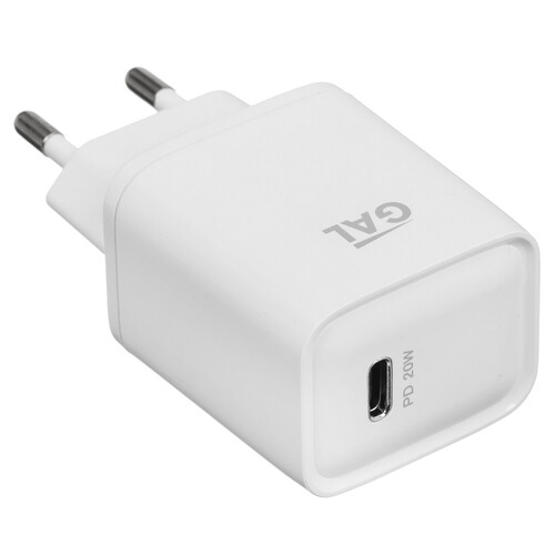 Купить Сетевое зарядное устройство GAL UC-5619/CU-5377 белый  5485295. Характеристики, отзывы и цены в Донецке