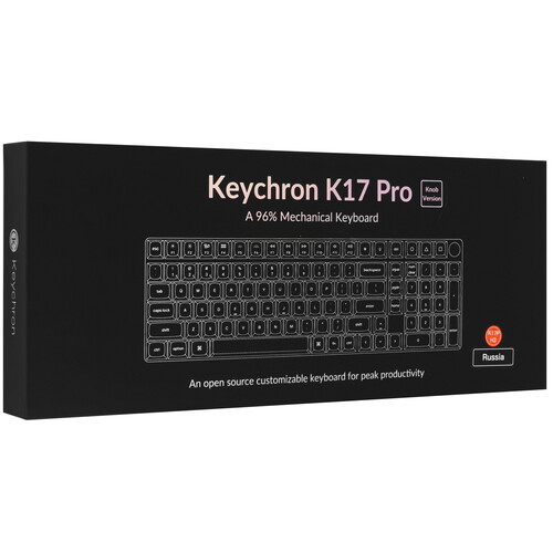 Купить Клавиатура  проводная + беспроводная Keychron K17 Pro  9192123. Характеристики, отзывы и цены в Донецке