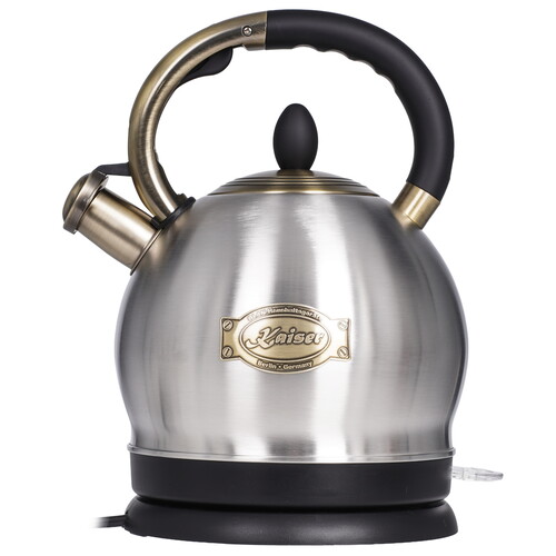 Купить Электрочайник Kaiser WK 2000 R серебристый  9303181. Характеристики, отзывы и цены в Донецке