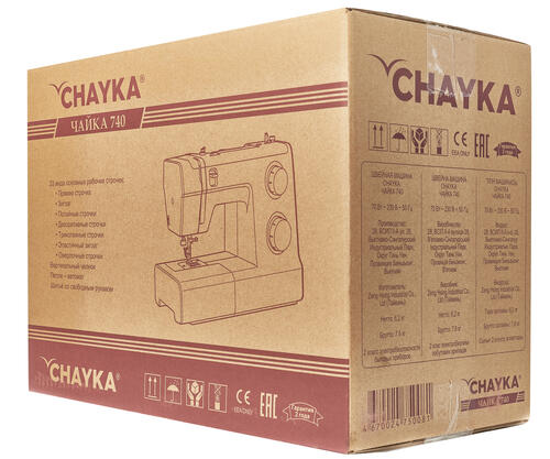 Купить Швейная машина CHAYKA ЧАЙКА 740  8147624. Характеристики, отзывы и цены в Донецке