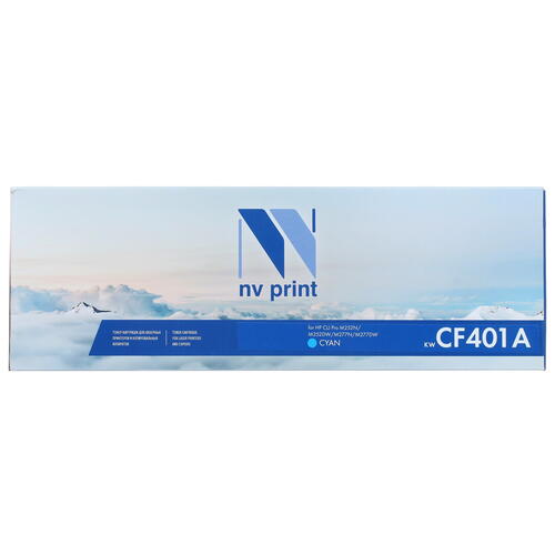 Купить Картридж лазерный NV Print CF401AС голубой  7968124. Характеристики, отзывы и цены в Донецке