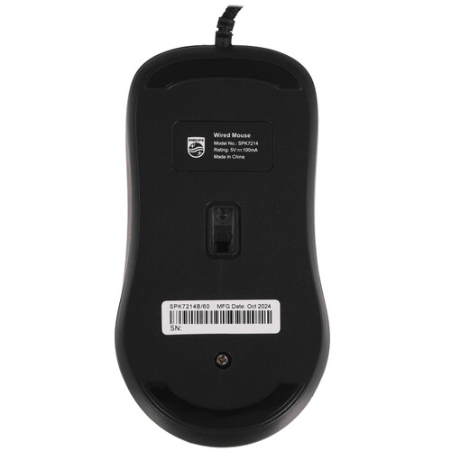 Купить Мышь проводная Philips SPK7214  черный  9251642. Характеристики, отзывы и цены в Донецке
