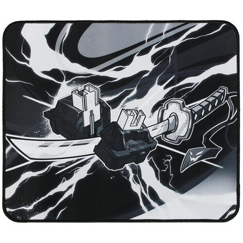 Купить Коврик ARDOR Gaming GM-M Katana Black&White  разноцветный  5405897. Характеристики, отзывы и цены в Донецке