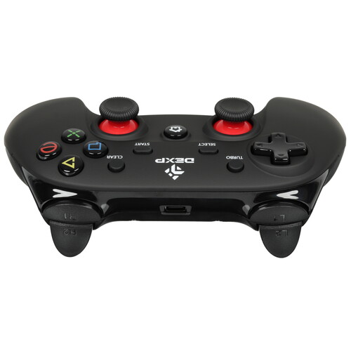 Купить Геймпад беспроводной/проводной DEXP G-5 черный  9280810. Характеристики, отзывы и цены в Донецке