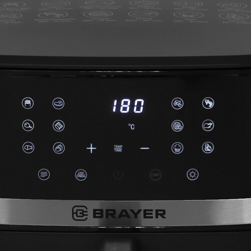 Купить Аэрогриль Brayer BR2040 черный  5625749. Характеристики, отзывы и цены в Донецке