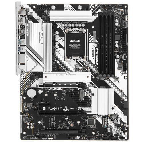 Купить Материнская плата ASRock B760 Pro RS/D4  5094817. Характеристики, отзывы и цены в Донецке