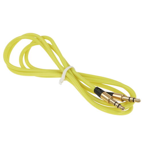 Купить Кабель   Cablexpert 3.5 mm jack - 3.5 mm jack желтый  5452295. Характеристики, отзывы и цены в Донецке