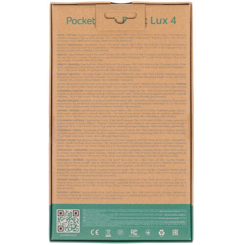 Купить 6" Электронная книга PocketBook 618 Basic Lux 4 черный  5434605. Характеристики, отзывы и цены в Донецке