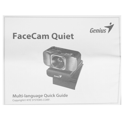 Купить Веб-камера Genius FaceCam Quiet  9140208. Характеристики, отзывы и цены в Донецке