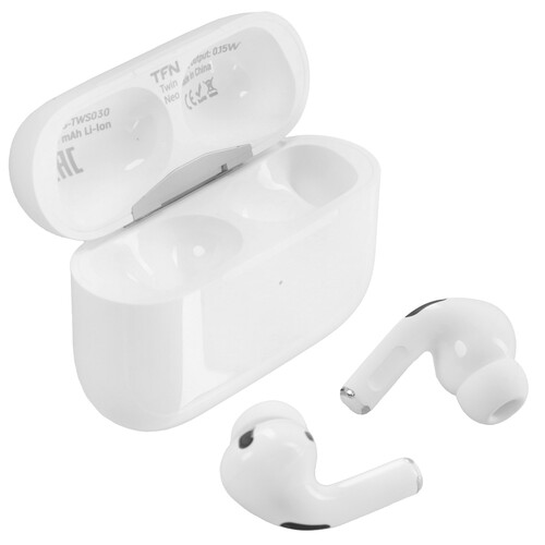 Купить Наушники TWS TFN Twin NEO белый 2023  5495345. Характеристики, отзывы и цены в Донецке