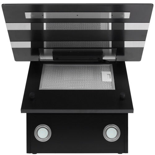 Купить Вытяжка наклонная DEXP IH60-SV0 RGB черный/серебристый  9226037. Характеристики, отзывы и цены в Донецке