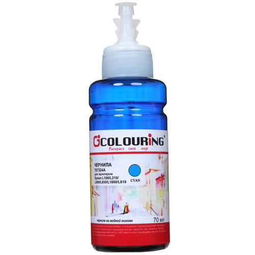 Купить Чернила водорастворимые Colouring [T67324A] голубой  4735835. Характеристики, отзывы и цены в Донецке