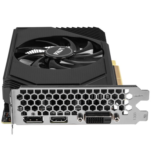 Купить Видеокарта Palit GeForce RTX 3050 StormX OC [NE63050S18JE-1072F]  9227581. Характеристики, отзывы и цены в Донецке