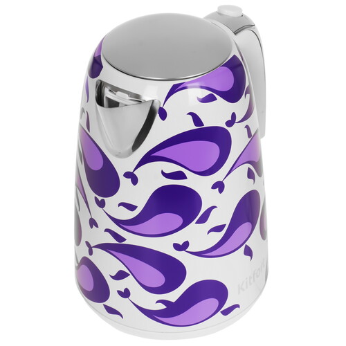 Купить Электрочайник Kitfort KT-6768 белый  9241131. Характеристики, отзывы и цены в Донецке