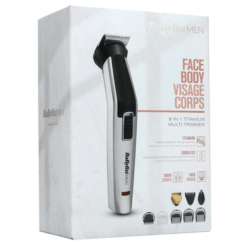 Купить Триммер BaByliss MT726E серебристый/белый, черный  1619060. Характеристики, отзывы и цены в Донецке