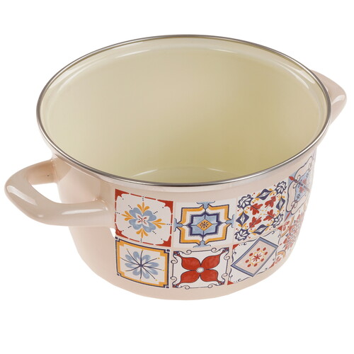 Купить Кастрюля METROT Порто 380878 1.9 л 16 см белый  9211034. Характеристики, отзывы и цены в Донецке