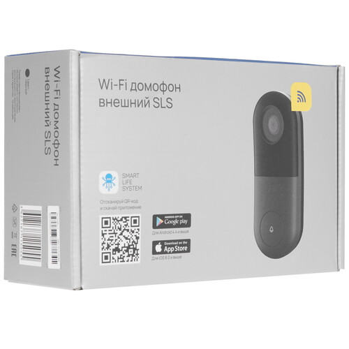 Купить Умный дверной звонок SLS SLS-BLO-01WFBK  4883730. Характеристики, отзывы и цены в Донецке