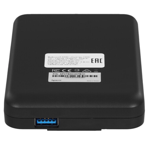 Купить 4 ТБ Внешний HDD Apacer AC237 [AP4TBAC237B-1]  5449968. Характеристики, отзывы и цены в Донецке