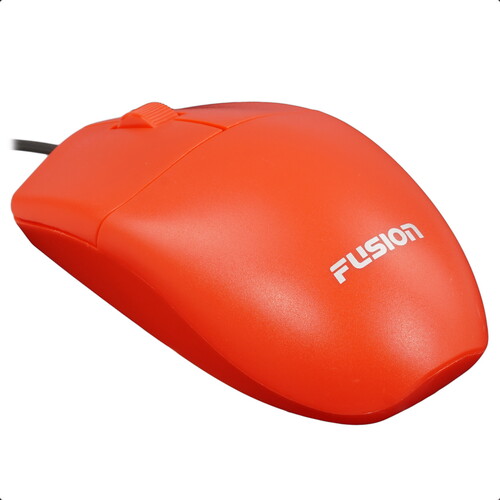 Купить Мышь проводная Fusion GM-116R  красный  9139591. Характеристики, отзывы и цены в Донецке